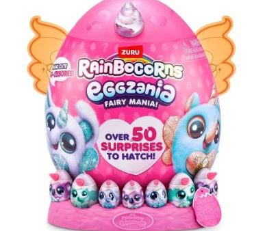 ZURU RAINBOWCORNS EGGZANIA FAIRY MANIA GIANT SURPRISE EGG For Cheap