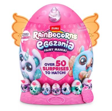 ZURU RAINBOWCORNS EGGZANIA FAIRY MANIA GIANT SURPRISE EGG For Cheap