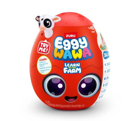 ZURU EGGY WAWA - LEARN ON THE FARM FAMILY ANIMALS SURPRISE EGG on Sale