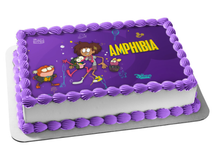 Amphibia Anne Sprig Plantar Polly Plantar Hopadiah Plantar Edible Cake Topper Image ABPID52457 Sale