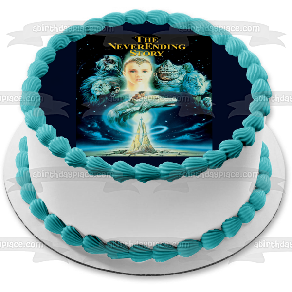 The Neverending Story Atreyu the Childlike Empress Falcor Rockbiter Edible Cake Topper Image ABPID52424 Discount