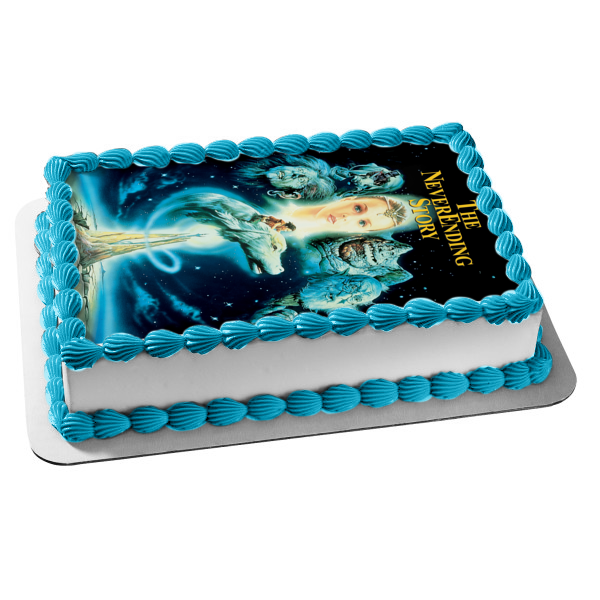 The Neverending Story Atreyu the Childlike Empress Falcor Rockbiter Edible Cake Topper Image ABPID52424 Discount