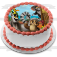 All Hail King Julien Maurice Mort Madagascar Animated Movie TV Show Cartoon Edible Cake Topper Image ABPID53253 Discount