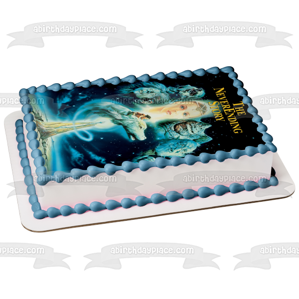 The Neverending Story Atreyu the Childlike Empress Falcor Rockbiter Edible Cake Topper Image ABPID52424 Discount