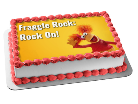 Fraggle Rock: Rock On! Red Fraggle Edible Cake Topper Image ABPID52468 Sale