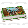 All Hail King Julien Maurice Mort Madagascar Animated Movie TV Show Cartoon Edible Cake Topper Image ABPID53253 Discount