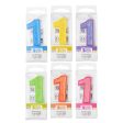 1 Mini Glitter Numeral Candle Online Sale