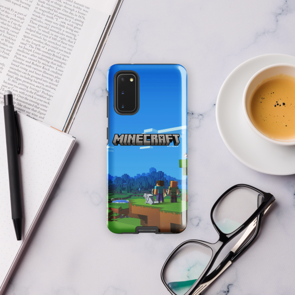 Minecraft Key Art Tough Phone Case - Samsung For Cheap