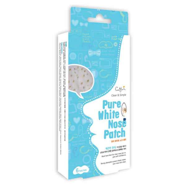 Cettua - Pure White Nose Patch - 6 Strips Per Box Fashion