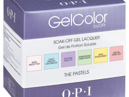 OPI GelColor Kit - The Pastels Discount