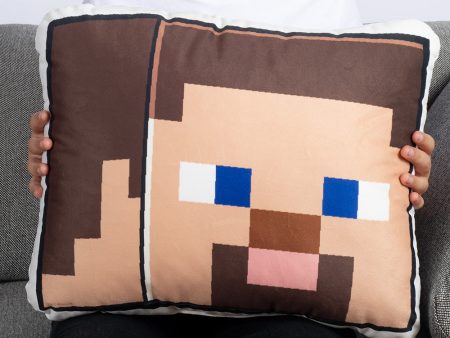 Minecraft Steve Pillow Online Sale