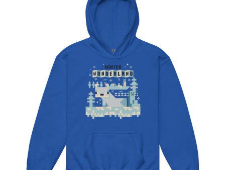 Minecraft Winter Wonderland Kids Hoodie Online Sale