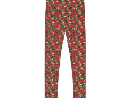 Minecraft Holiday Creeper Pattern Kids Leggings Fashion