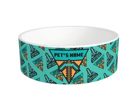 Minecraft A Builders Best Friend Personalized Pet Bowl Fashion