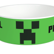 Minecraft Creeper Survival Mode Personalized Pet Bowl Cheap