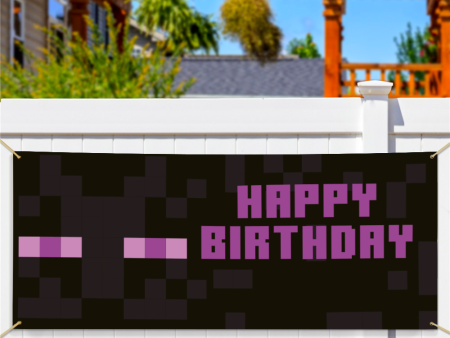 Minecraft Personalized Enderman Banner Supply