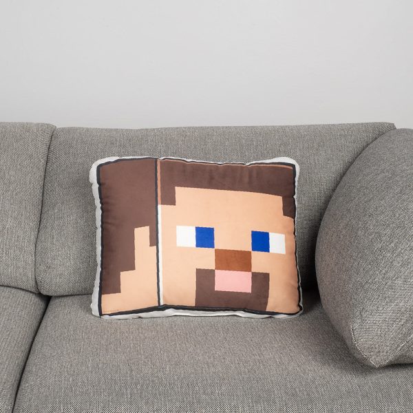 Minecraft Steve Pillow Online Sale