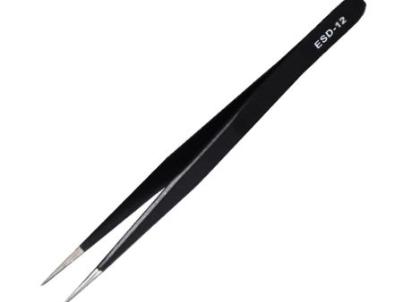 Vetus Tweezers - Eyelash Extension Tweezers - ESD-12 Online Hot Sale