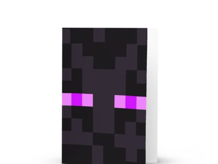 Minecraft Enderman Greeting Card For Cheap