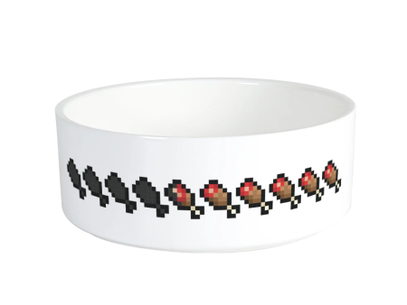 Minecraft Hunger Bar Pet Bowl on Sale