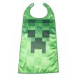 Minecraft Creeper Adult Cape Fashion