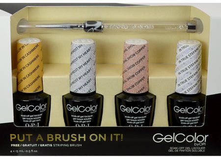 OPI Gelcolor Kit- With FREE Nail Art Brush Discount