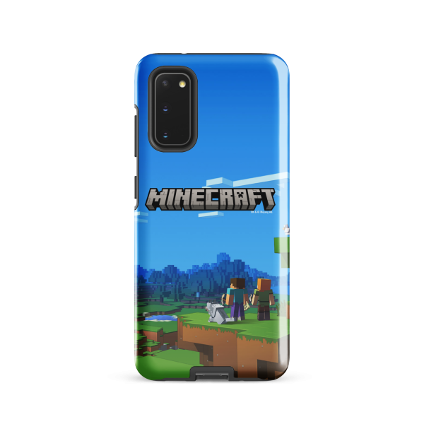 Minecraft Key Art Tough Phone Case - Samsung For Cheap